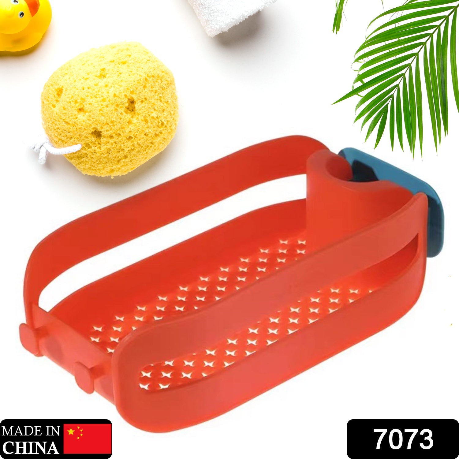 7073 Plastic Faucet Drain Basket Shelf - Drain Basket for Sink, Multipurpose Drain Basket Sink-Strainer Hangs on Faucet for All Sinks. DeoDap 7073 Plastic Faucet Drain Basket Shelf - Drain Basket for Sink, Multipurpose Drain Basket Sink-Strainer Hangs on Faucet for All Sinks. DeoDap